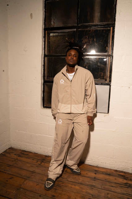 Cream Pape Trail Tracksuit