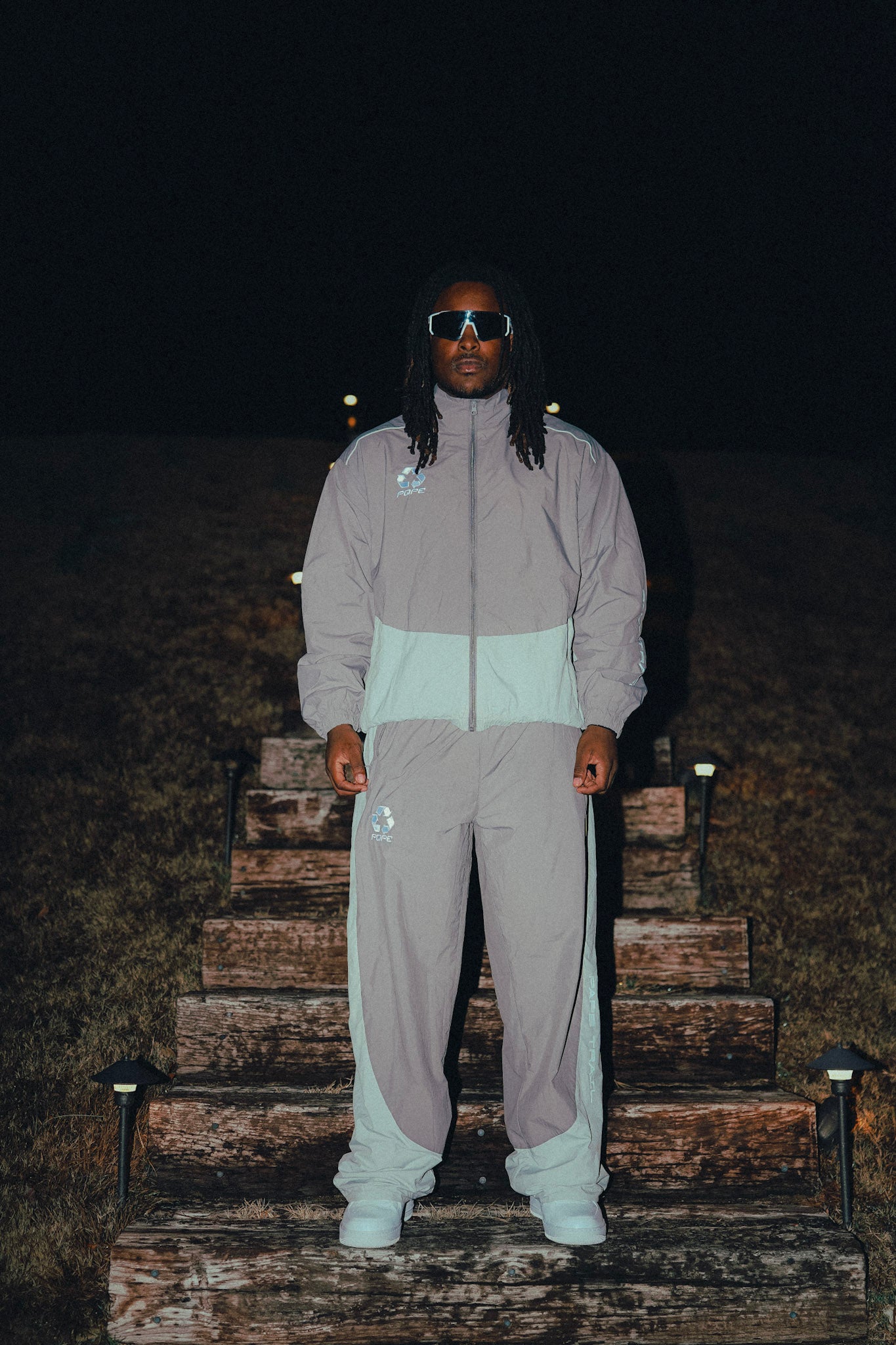 Gray Pape Trail Tracksuit